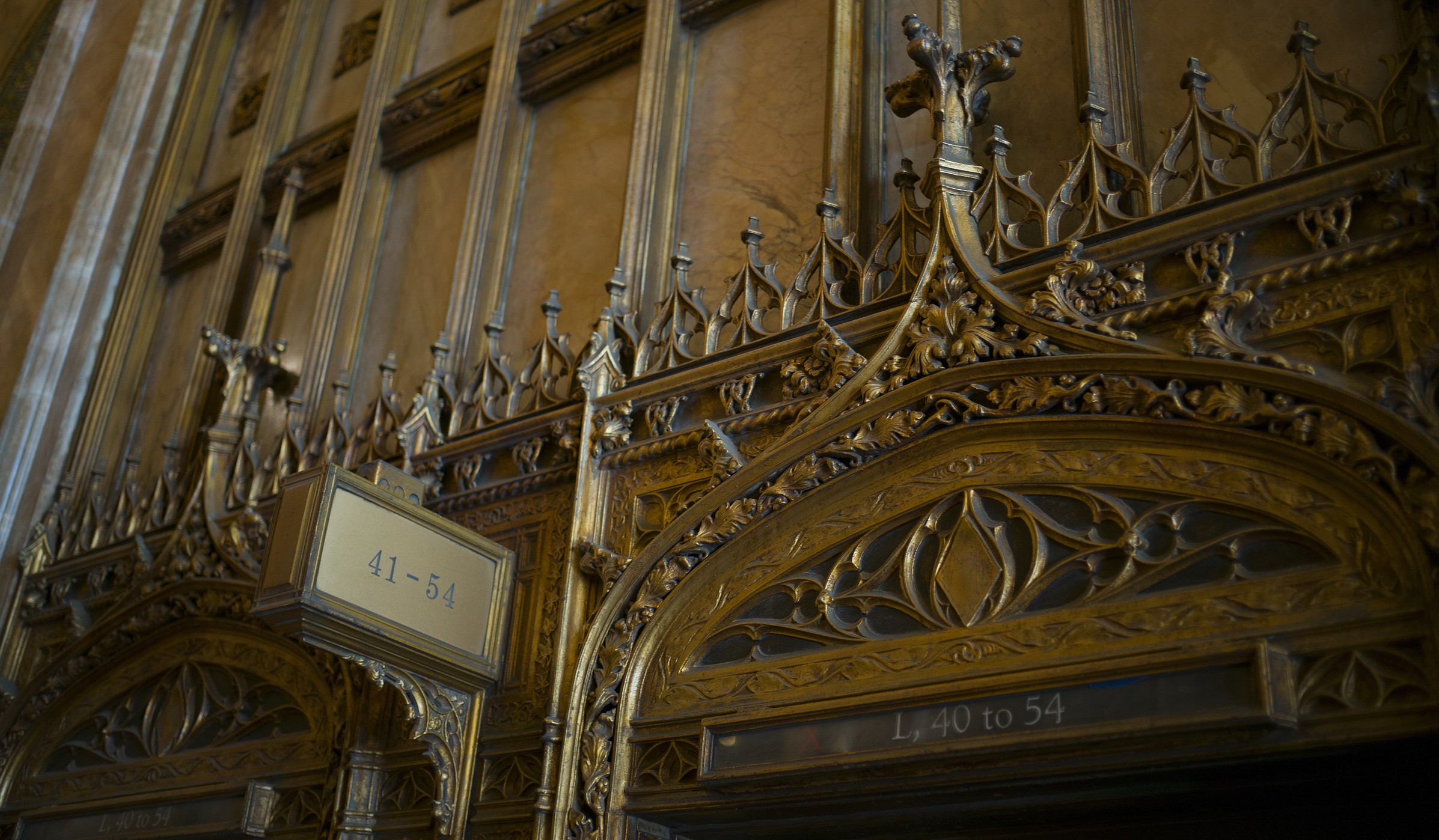 Woolworth Building Tower Elevator New York